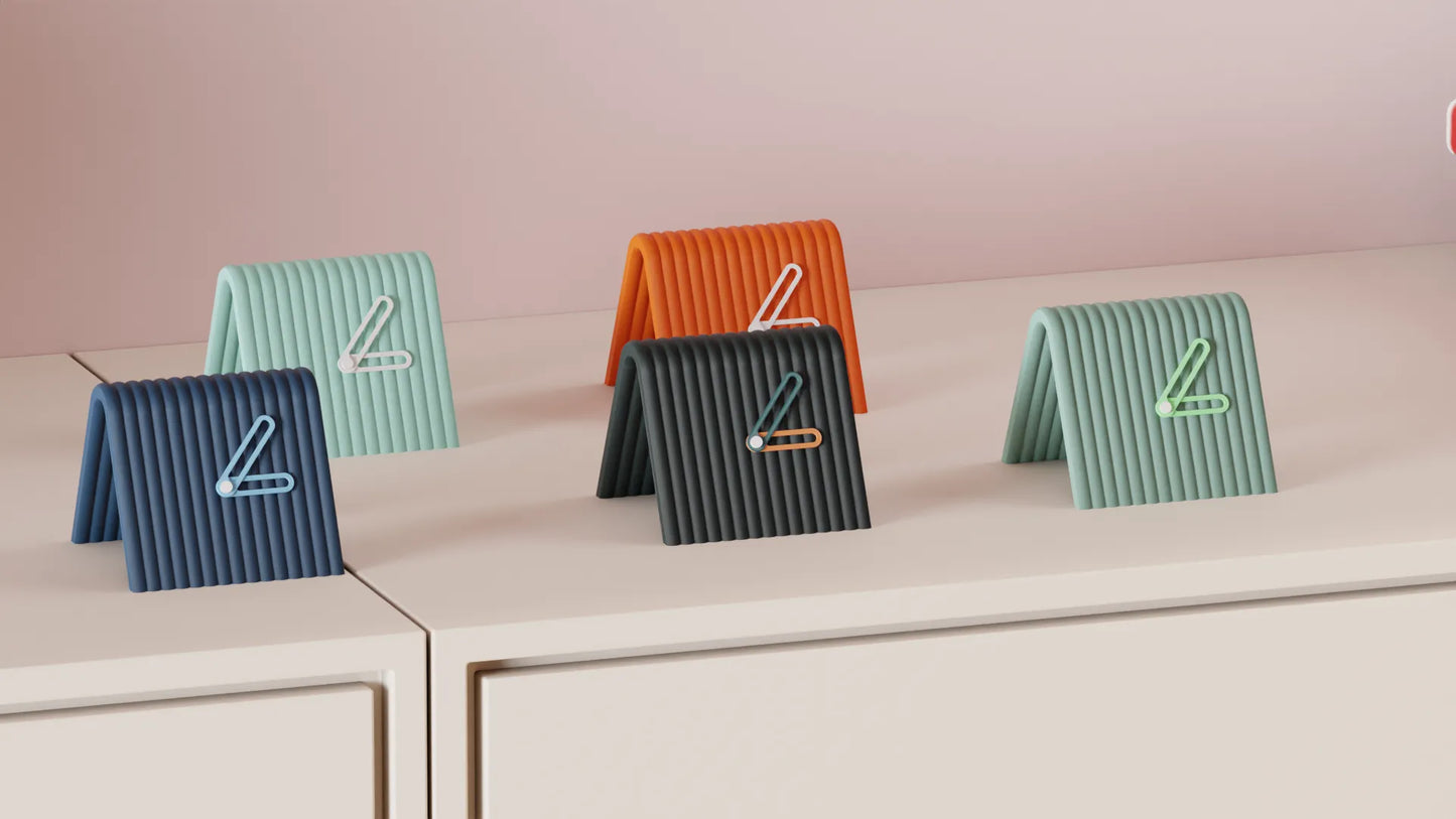 Reloj de Mesa Mini en 3D – Diseño Moderno en Forma de A