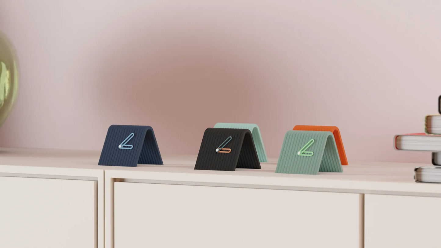 Reloj de Mesa Mini en 3D – Diseño Moderno en Forma de A