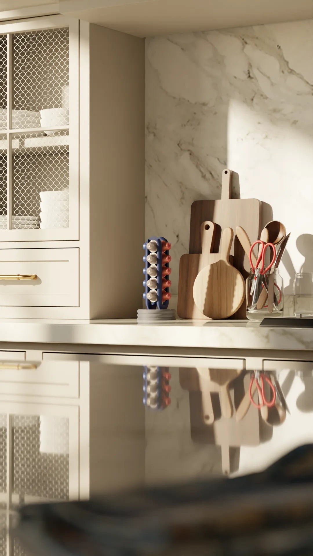 Organizador de cápsulas de café | Soporte vertical impreso en 3D para cápsulas tipo Nespresso | Accesorio moderno para cocina