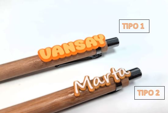 Bolígrafo con marcasitio