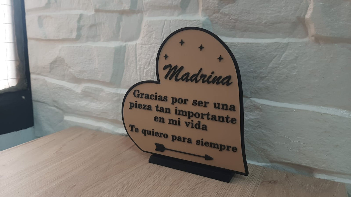 Regalo madrina, padrino o persona especial