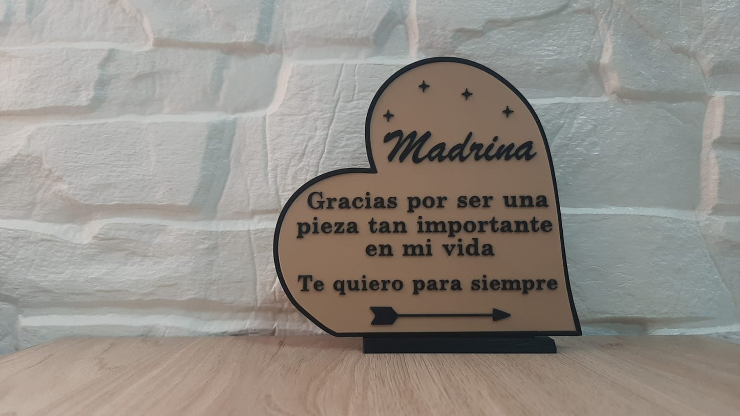 Regalo madrina, padrino o persona especial