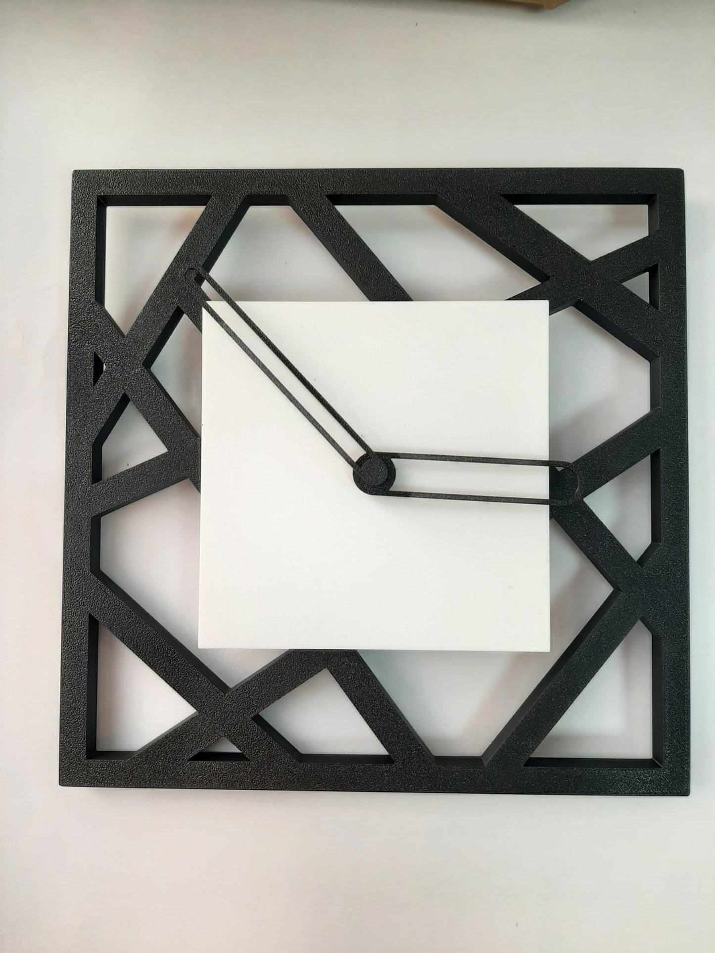 Reloj de pared rectas