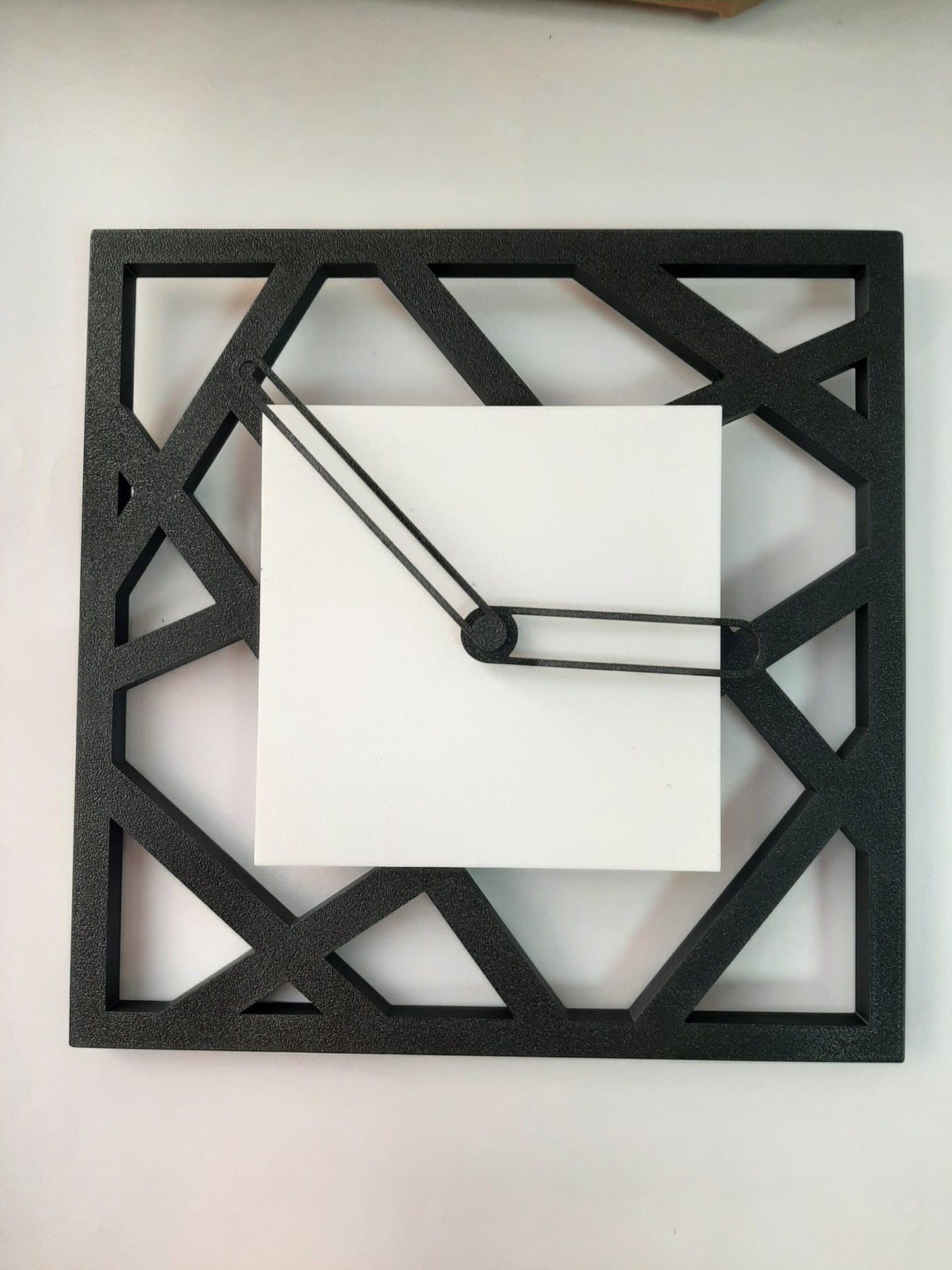 Reloj de pared rectas