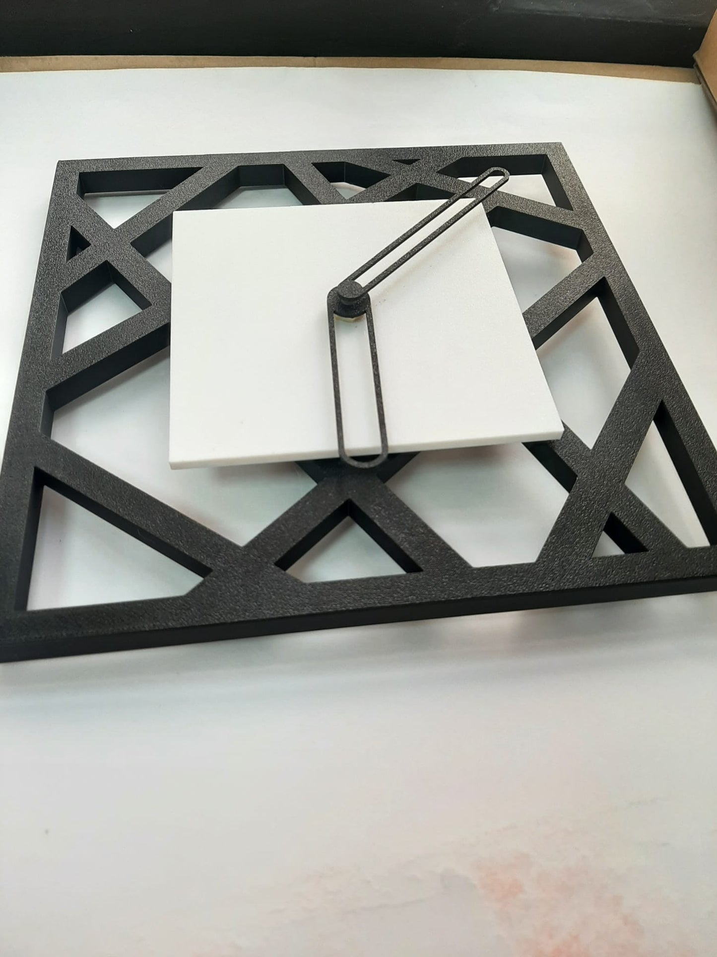 Reloj de pared rectas