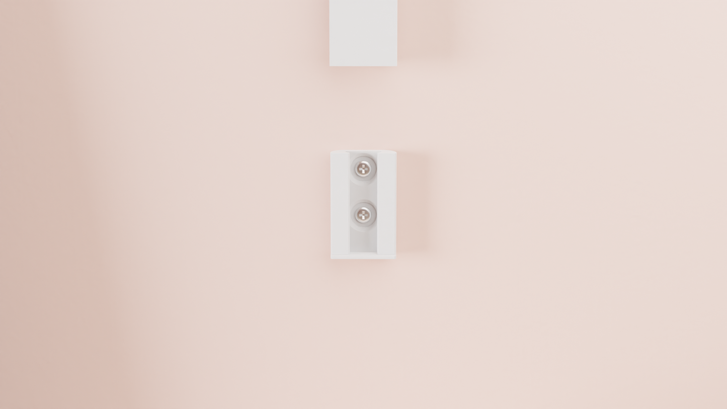 Pack de 4 Mini Maceteros de Pared - Textura de Confeti en Tonos Pastel