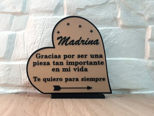 Regalo madrina, padrino o persona especial