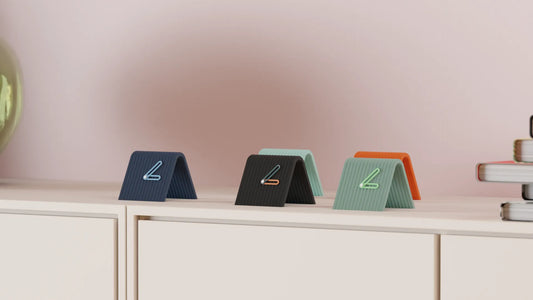 Reloj de Mesa Mini en 3D – Diseño Moderno en Forma de A