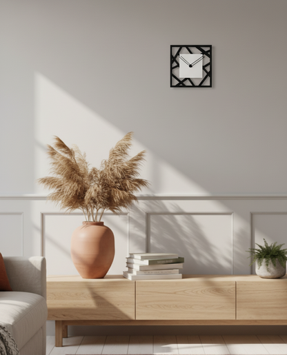 Reloj de pared rectas