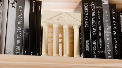 Book Nook 'Templo Clásico' Iluminado - Inserto para Librería